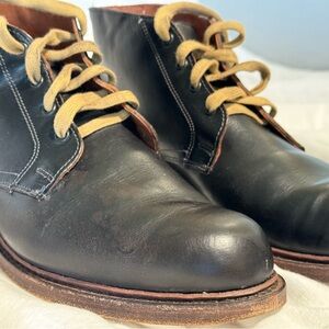 Allen Edmonds Odenwald Black Leather Ankle Boots Size 11.5 D